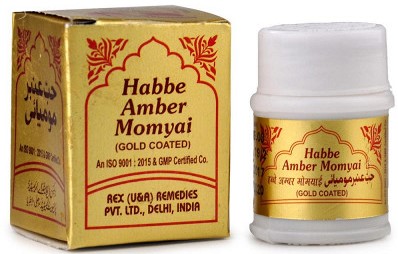 Habbe Amber Momyai Gold Rex 10Pills