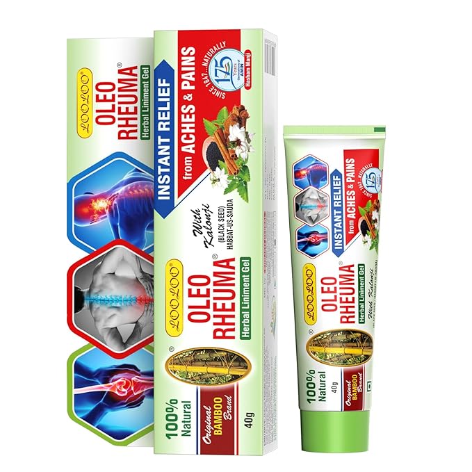 LooLoo Oleo Rheuma Herbal Liniment Gel Khojati 40g