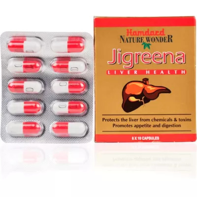 Jigreena Capsules Hamdard 60caps