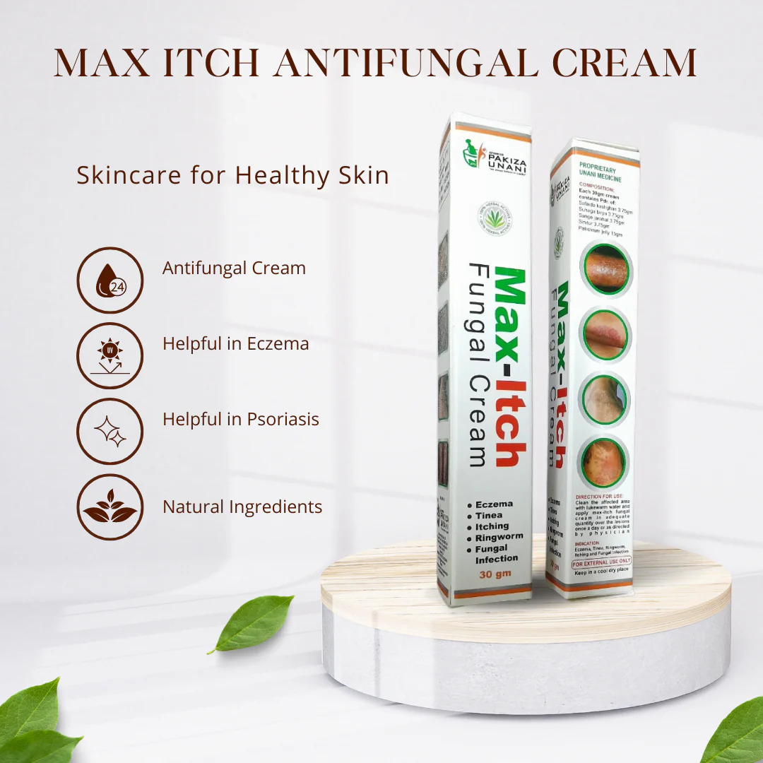 Max-Itch Fungal Cream Pakiza Unani 30g