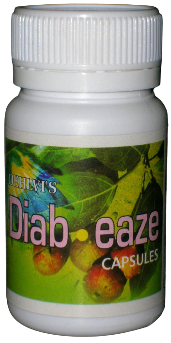 Diab eaze Capsules Dehlvi 60caps