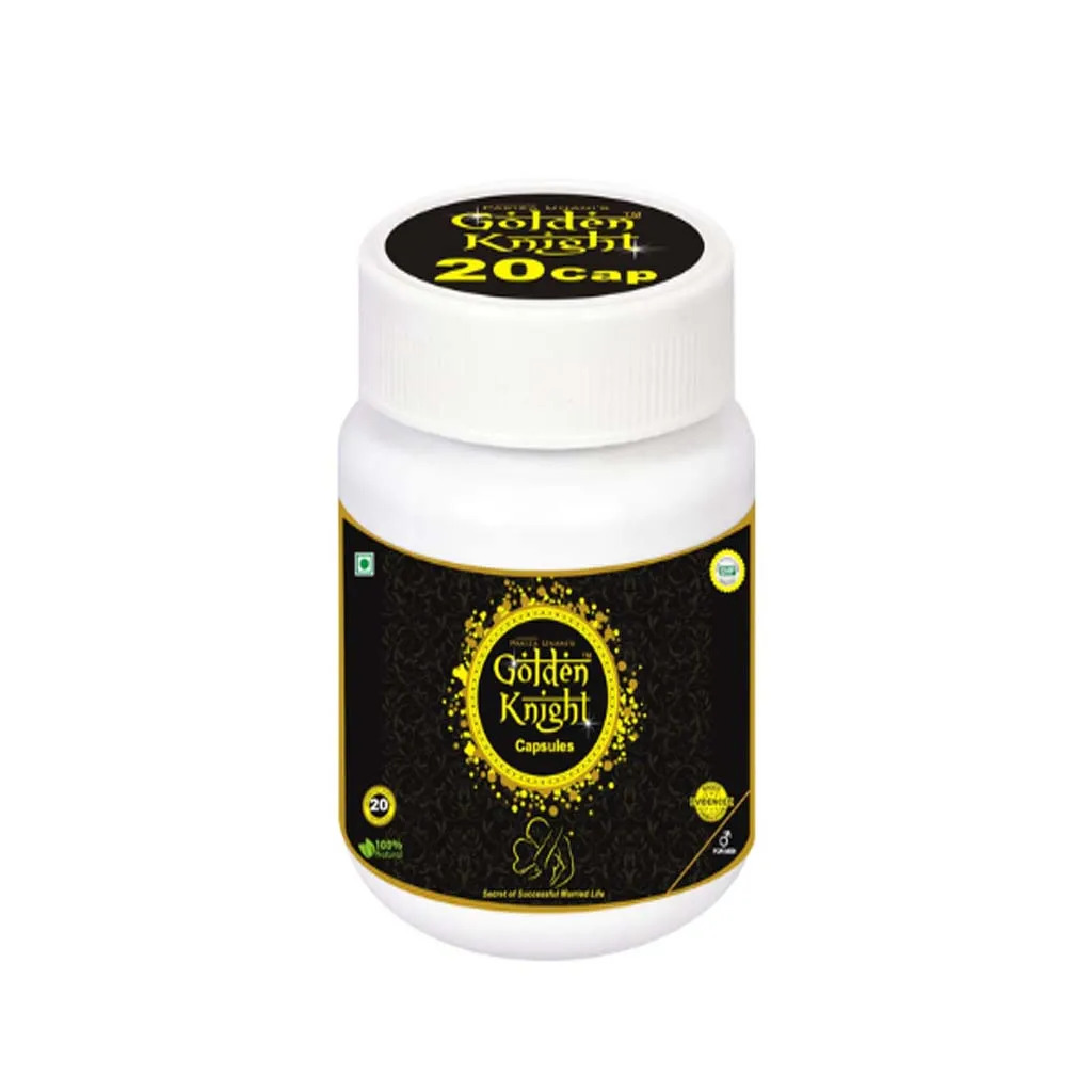 Golden Knight Capsule Pakiza Unani 20caps