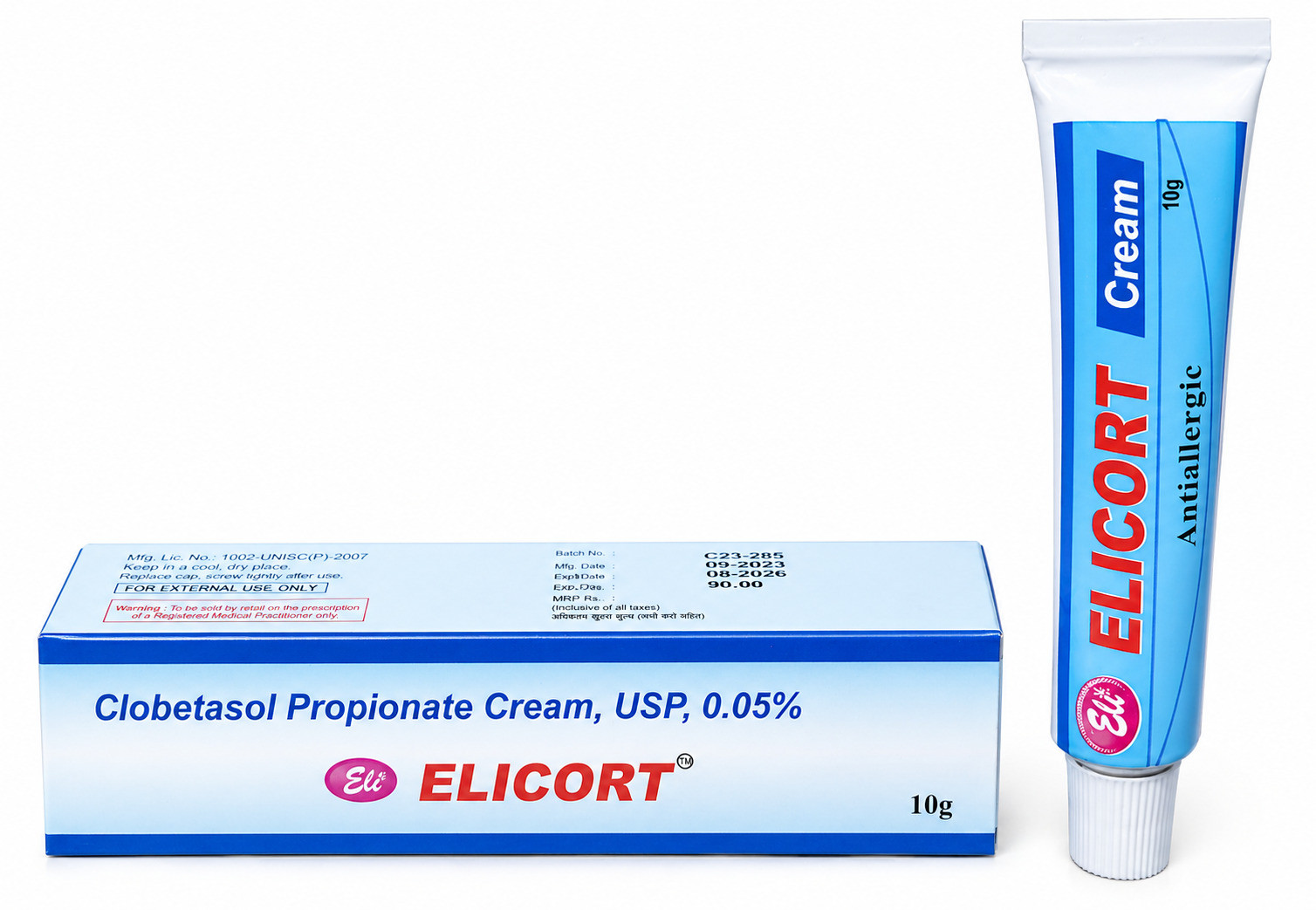 Elicort Cream Eli 10g