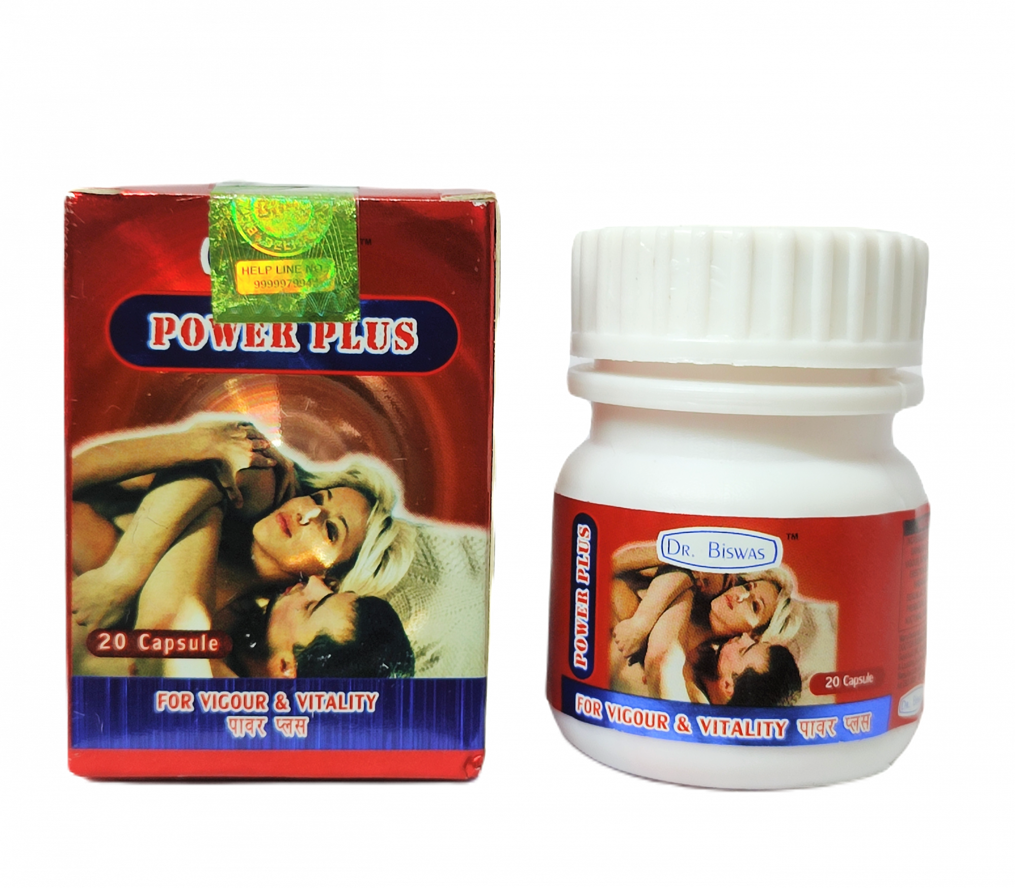 Power Plus Capsule Dr Biswas 20caps