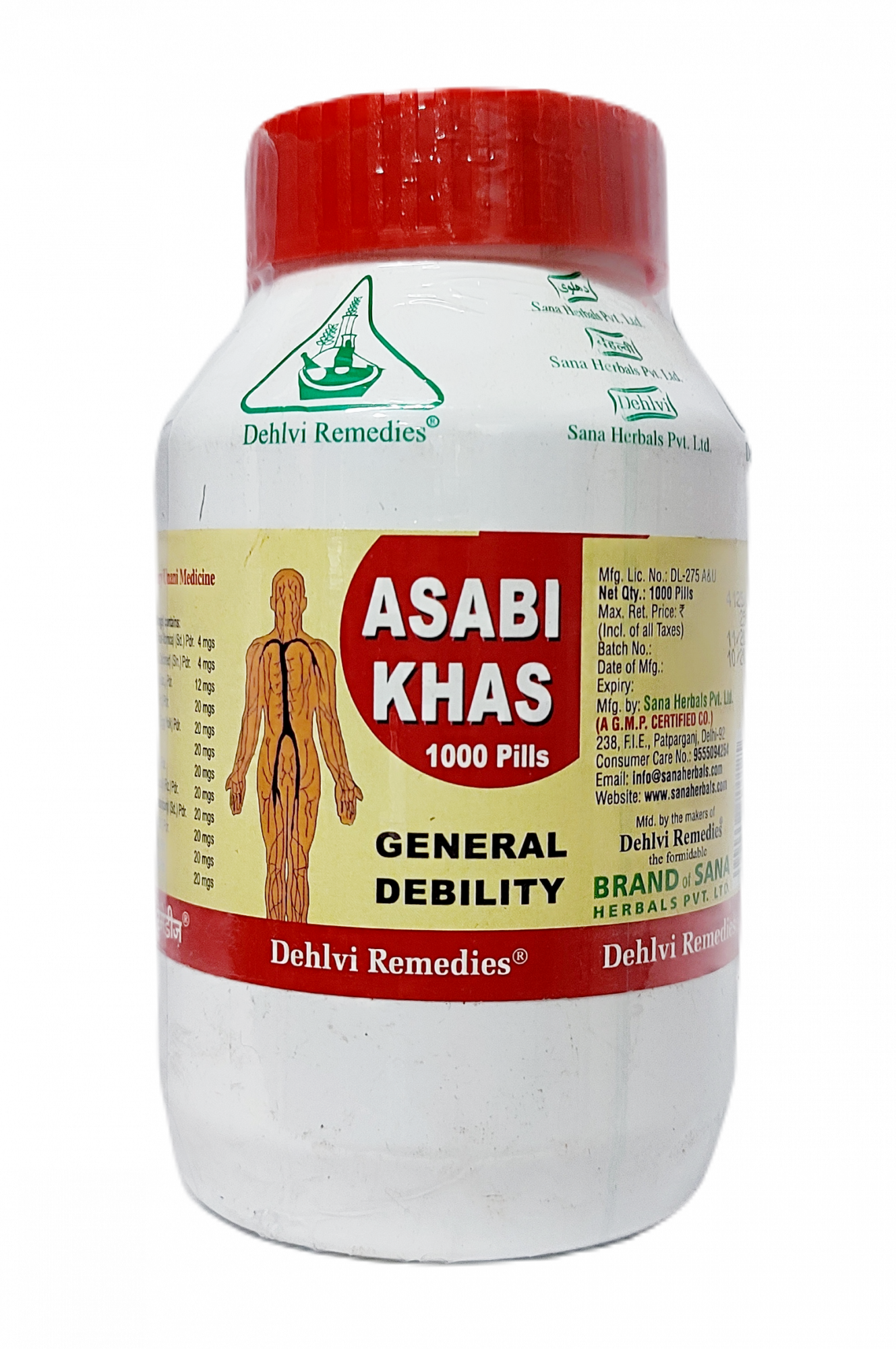 Asabi Khas Dehlvi 1000Pills