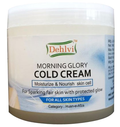 Morning Glory Cold Cream Dehlvi Remedies 50g