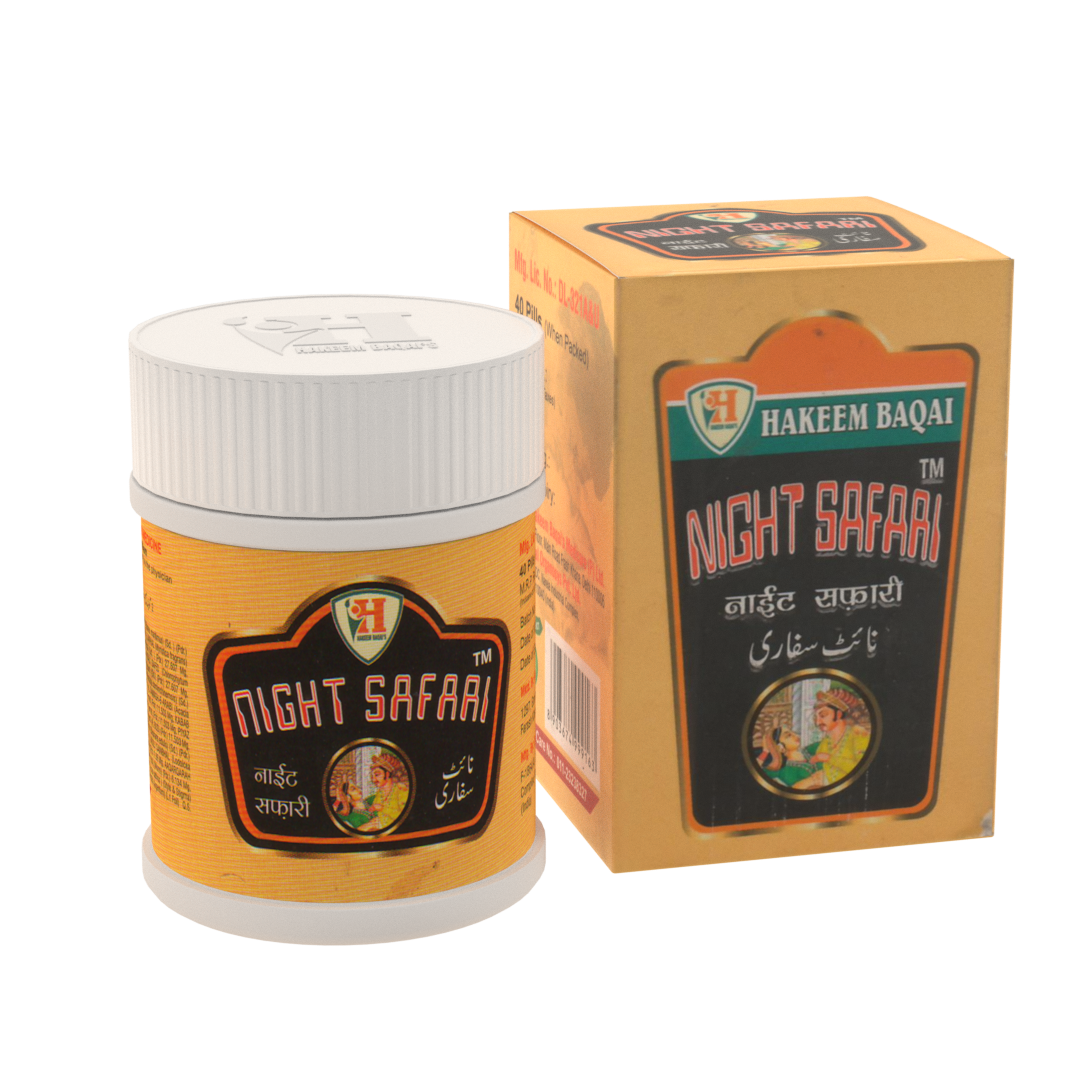 Night Safari Hakeem Baqai 40Pills