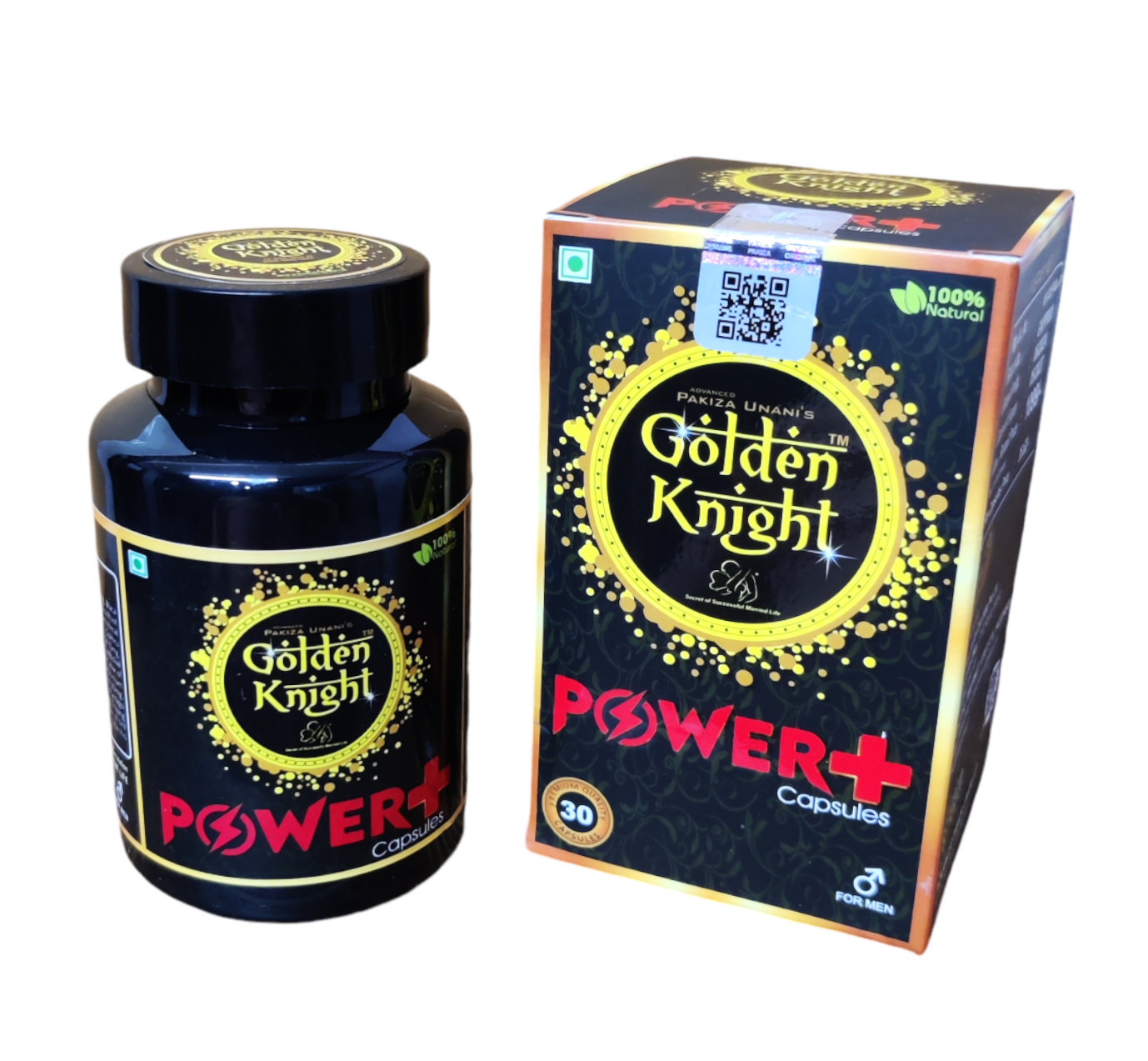 Golden Knight Power Plus Capsules Pakiza Unani 30caps