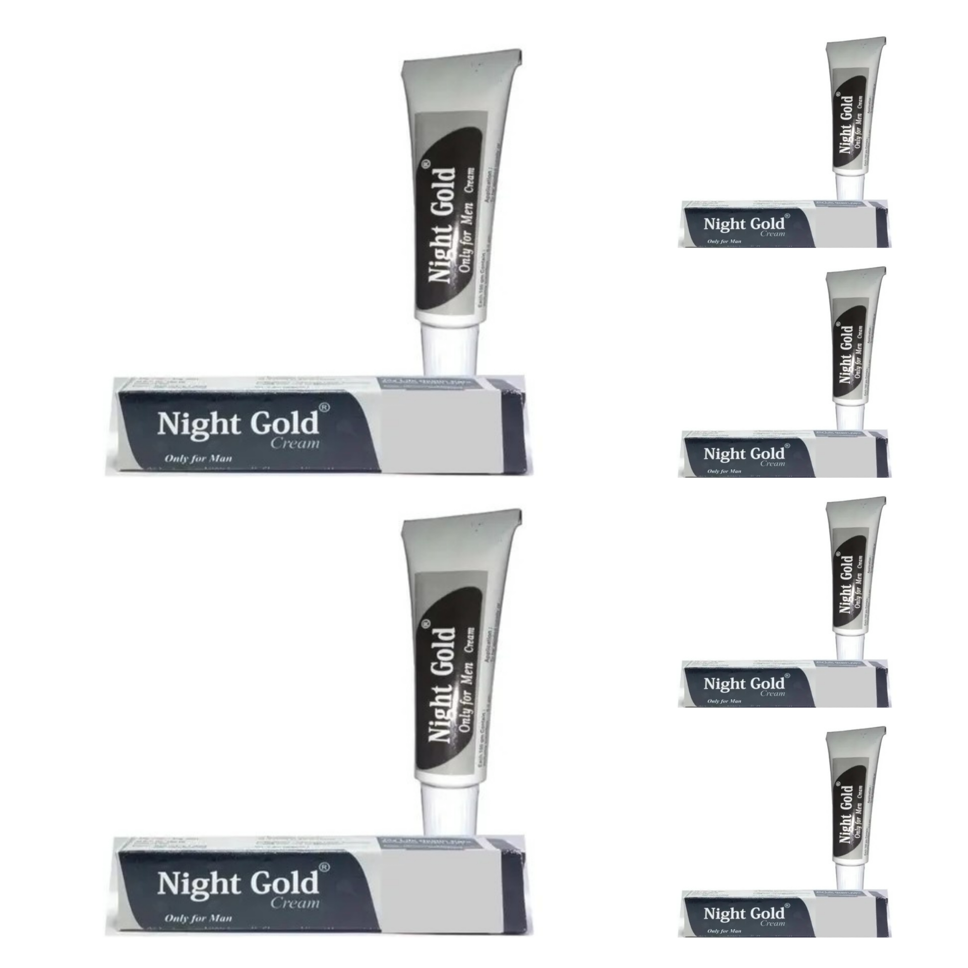 Night Gold Cream Pack of 6 Joy Life Health care 24g