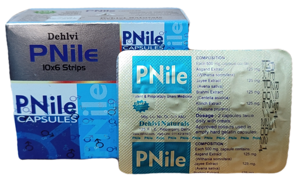 Pnile Capsules Dehlvi 60caps
