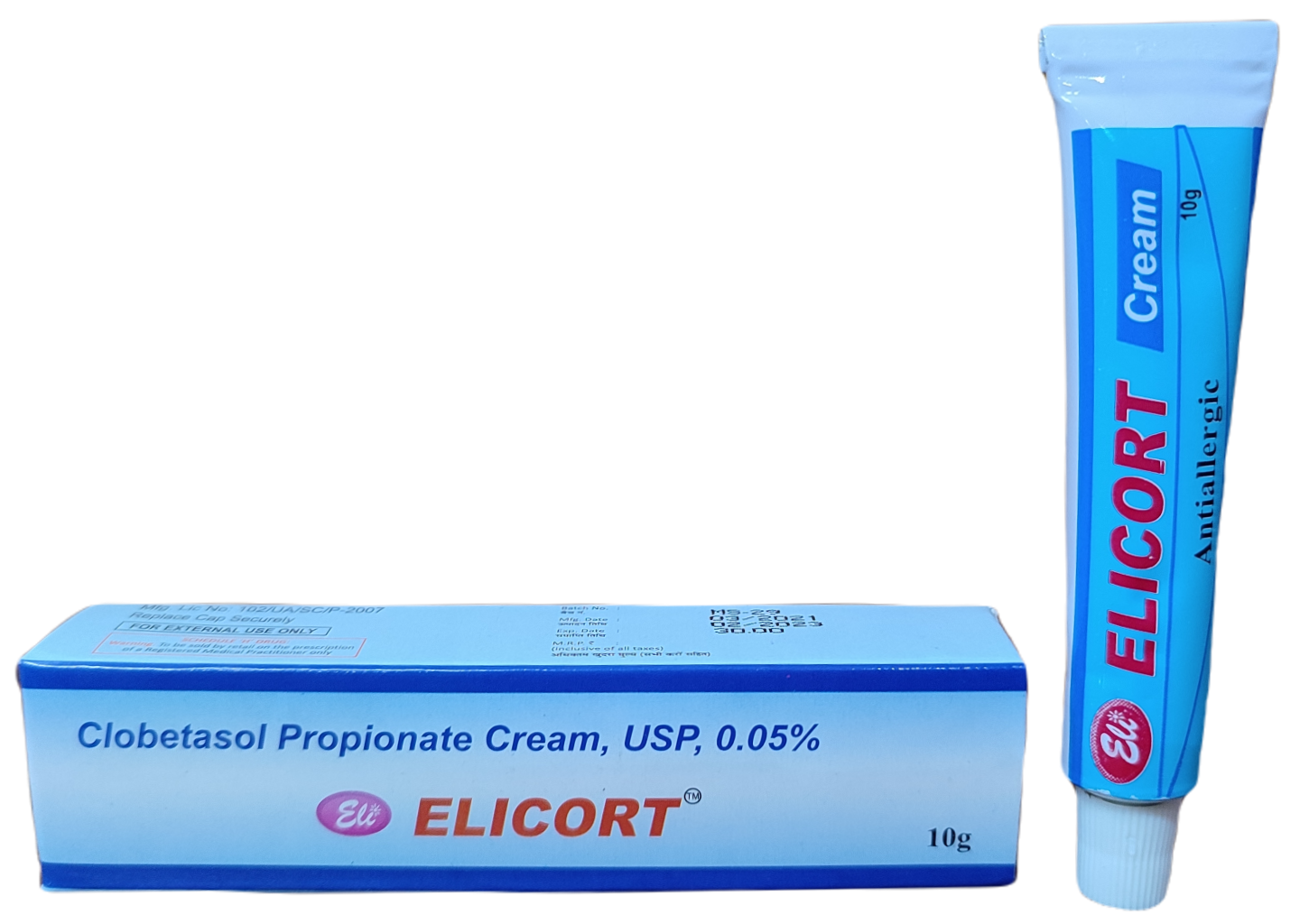 Elicort Cream Eli 10g