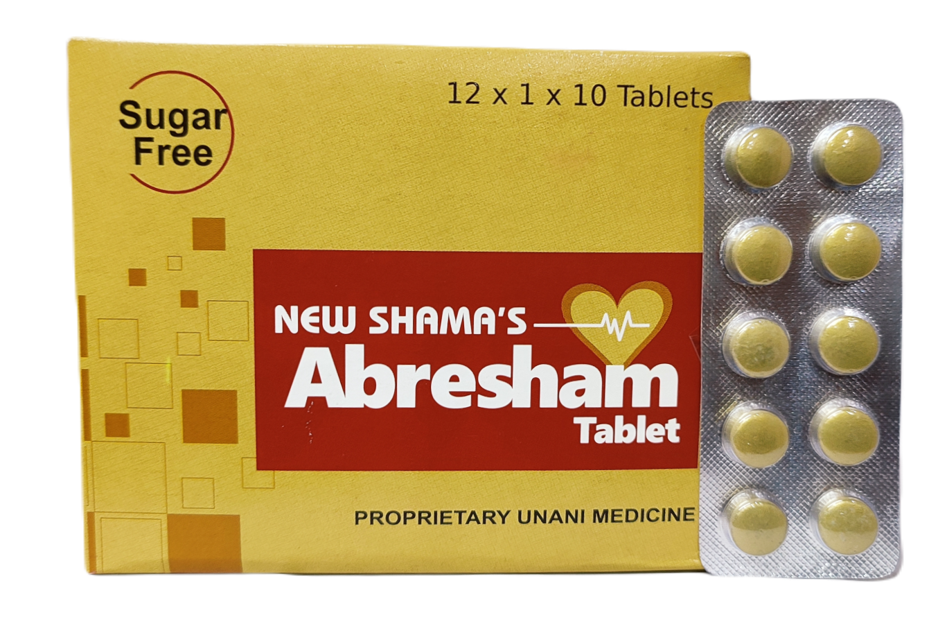 Abresham Tablet New Shama 120tab
