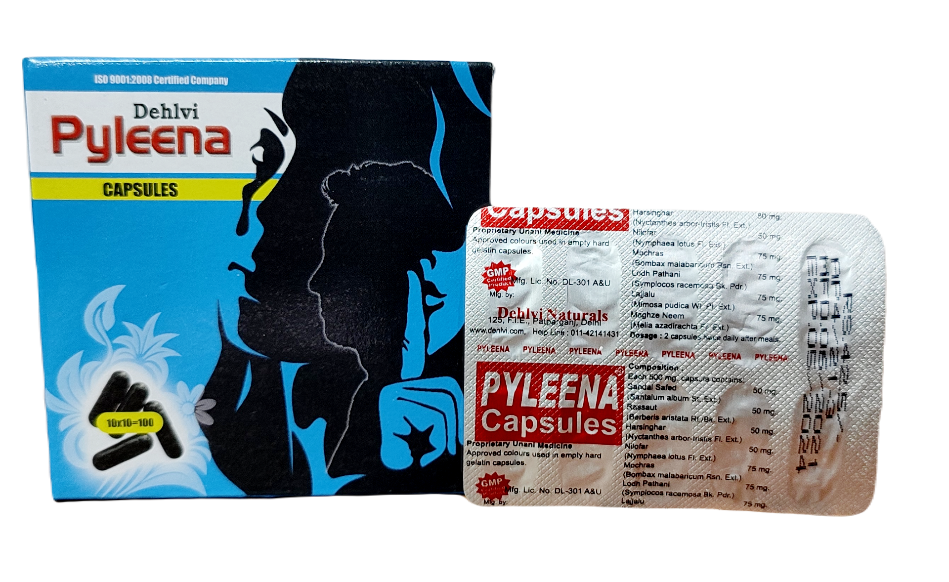 Pyleena Capsules Dehlvi 100caps