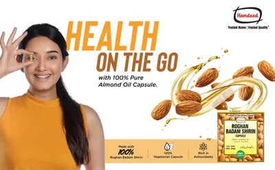 Raughan-E-Badam Shireen Capsule Hamdard 60caps