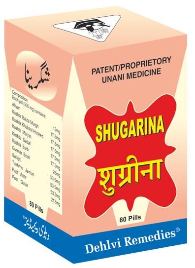 Shugarina Dehlvi Remedies 80Pills