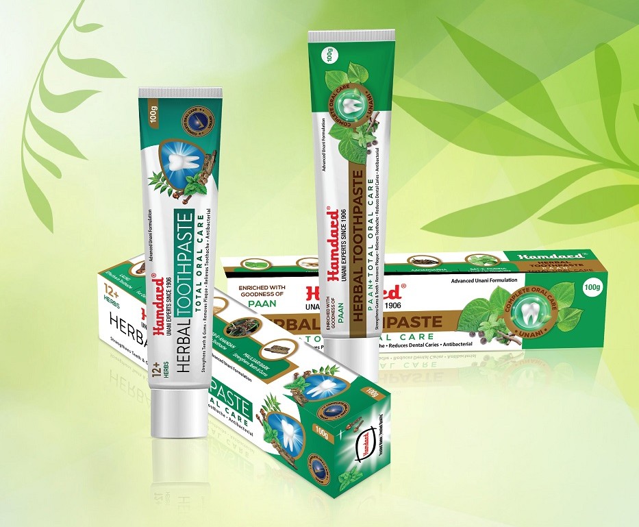 Herbal Toothpaste Total Oral Care Hamdard 100g
