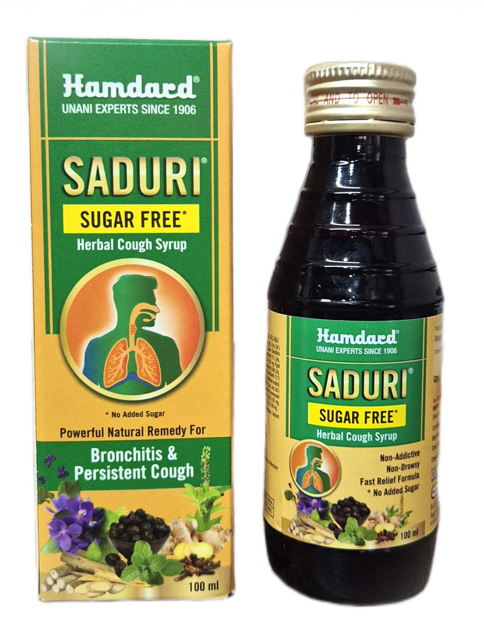Saduri Syrup Sugar Free Hamdard 100ml