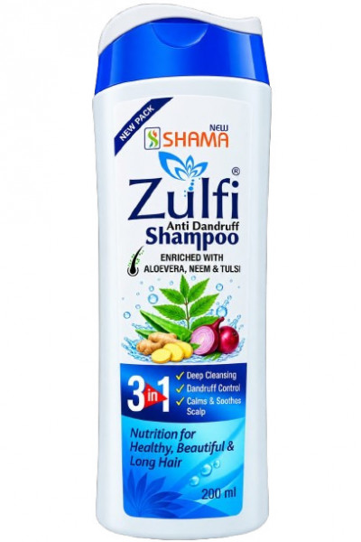 Image of Zulfi Anti Dandruff Shampoo New shama (200ml)