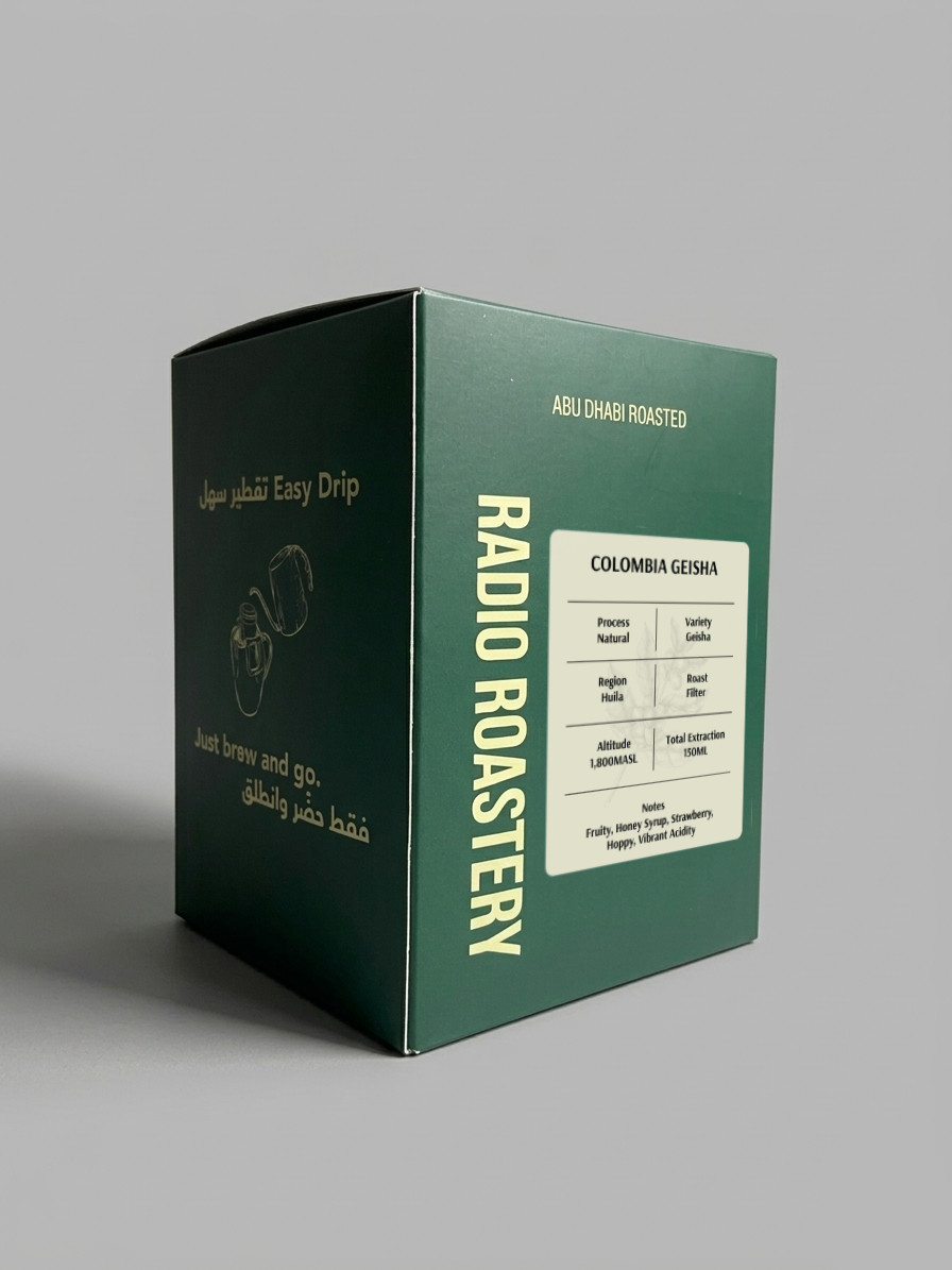 Drip box Colombia Geisha