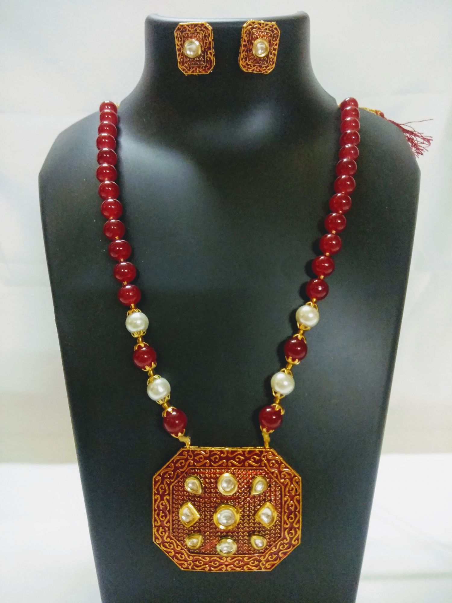 Traditional Antique Look Meenakari 