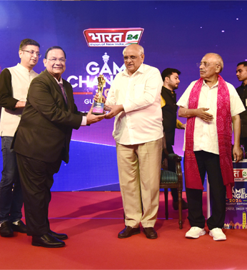 Ramesh Khaitan Gets The “Game Changers 2024 Award” By The Honourable Chief Minister of Gujarat, Shri Bhupendrabhai Patel