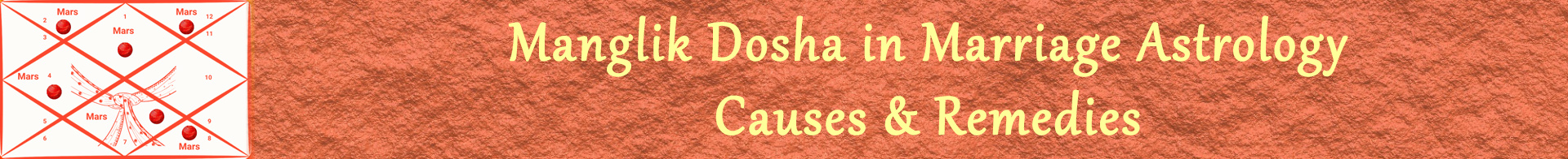 Manglik Dosha in Marriage Astrology: Causes, Effects and Remedies