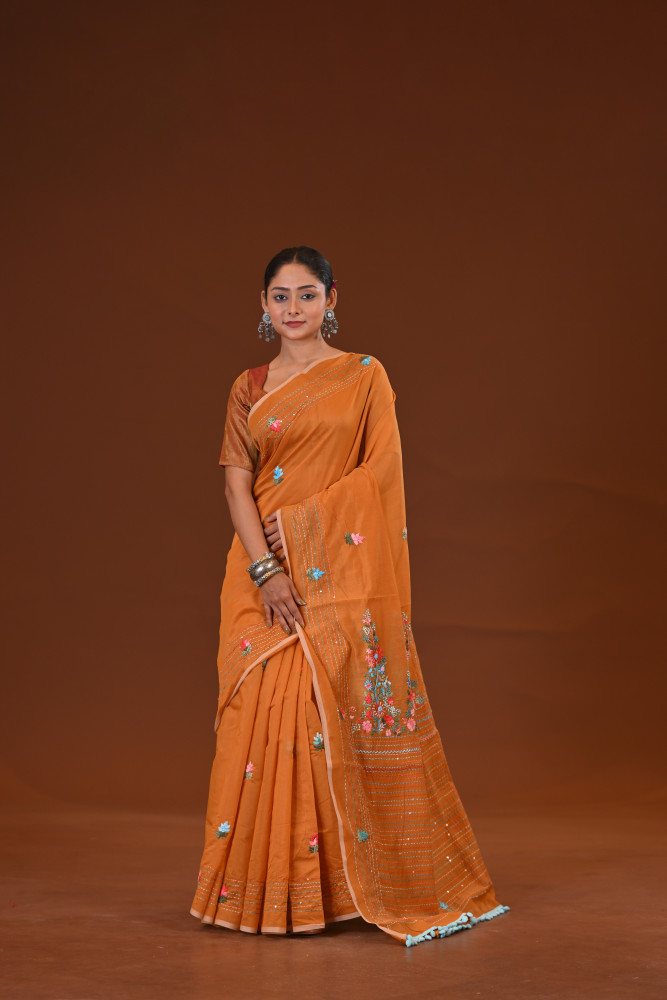 Image of Bulian Stitch Saree