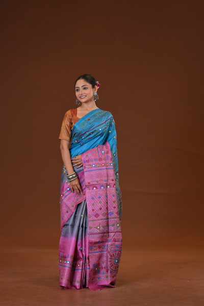 Tussar Diy Lambani Saree