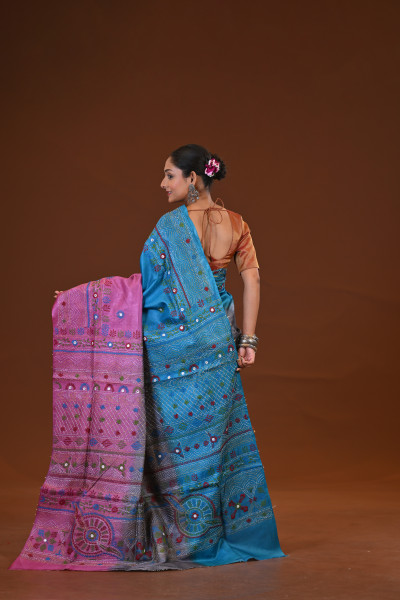 Tussar Diy Lambani Saree