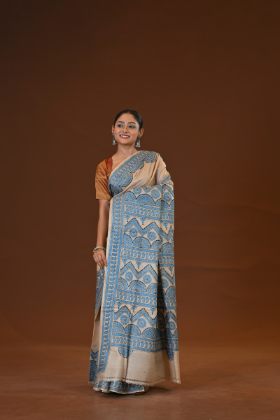 Gachi By Gachi Silk Kantha Saree