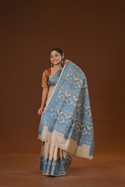 Gachi By Gachi Silk Kantha Saree
