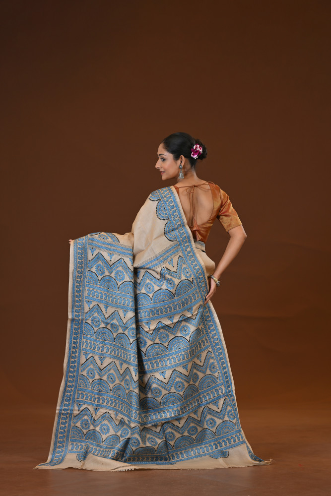 Gachi By Gachi Silk Kantha Saree