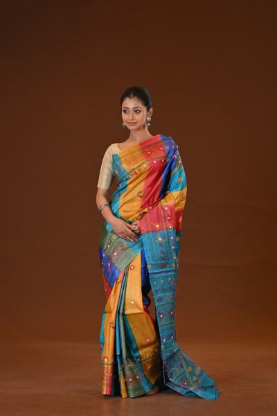 Tussar Diy Lambani Saree