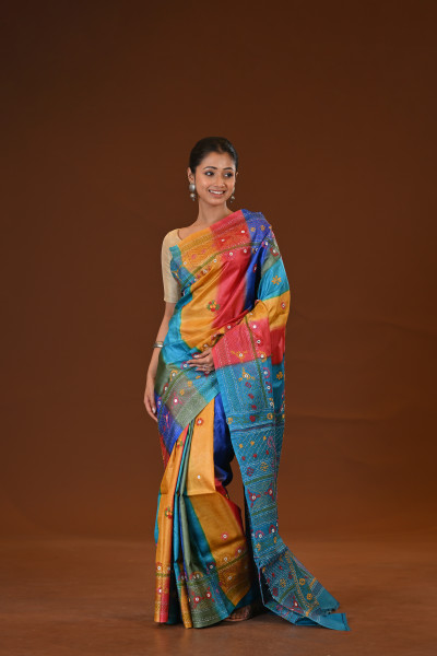 Tussar Diy Lambani Saree