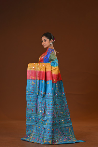 Tussar Diy Lambani Saree