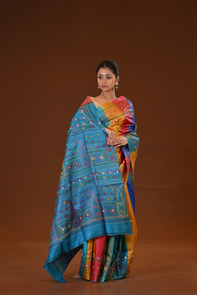 Tussar Diy Lambani Saree