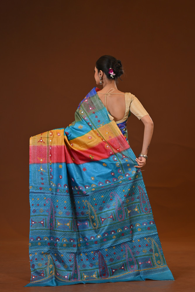 Tussar Diy Lambani Saree