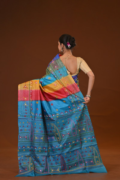 Tussar Diy Lambani Saree