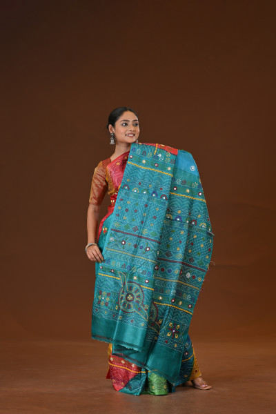Tussar Diy Lambani Saree