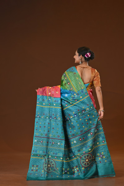 Tussar Diy Lambani Saree