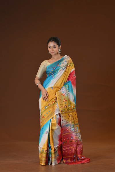 Tussar Diy Lambani Saree
