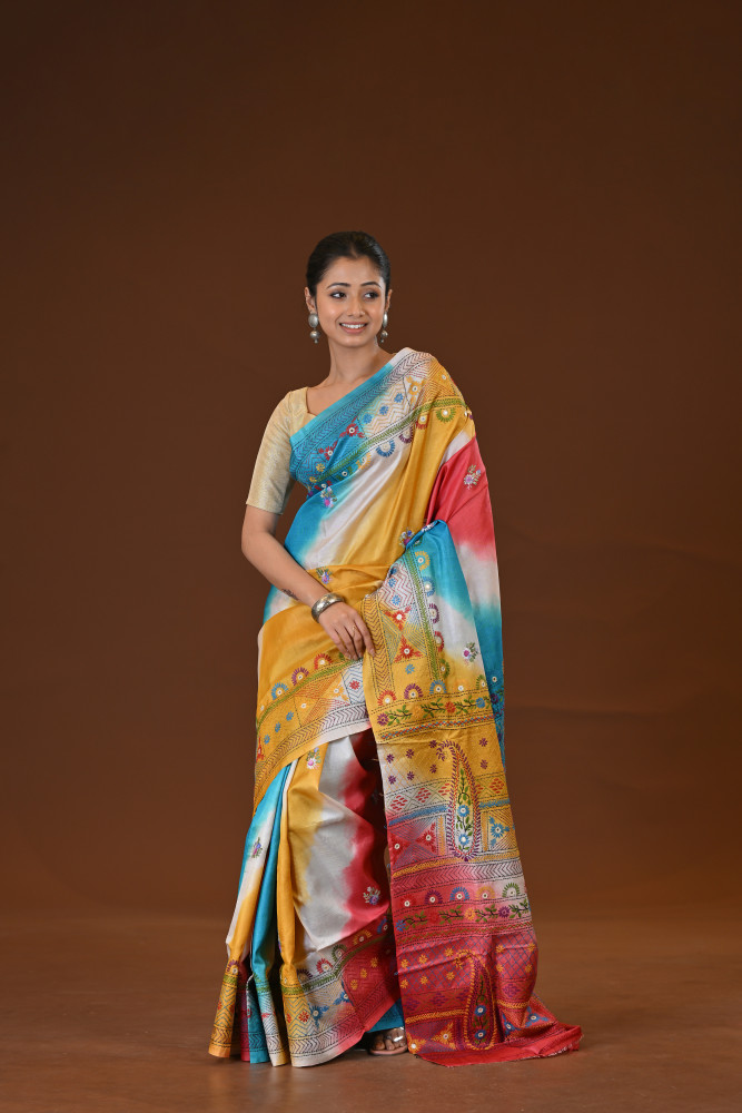 Tussar Diy Lambani Saree