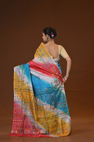 Tussar Diy Lambani Saree