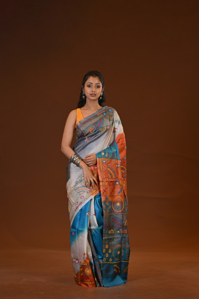 Tussar Diy Lambani Saree