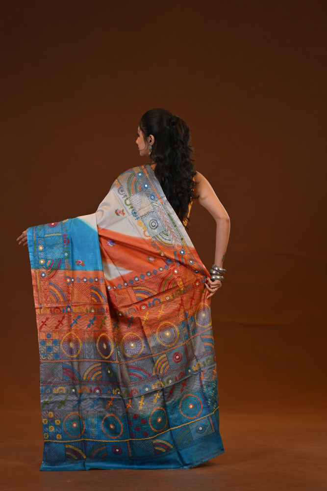 Tussar Diy Lambani Saree