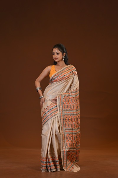 Gachi By Gachi Silk Kantha Saree