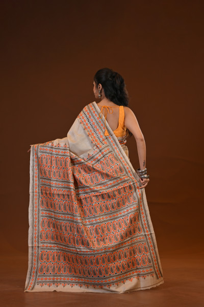 Gachi By Gachi Silk Kantha Saree