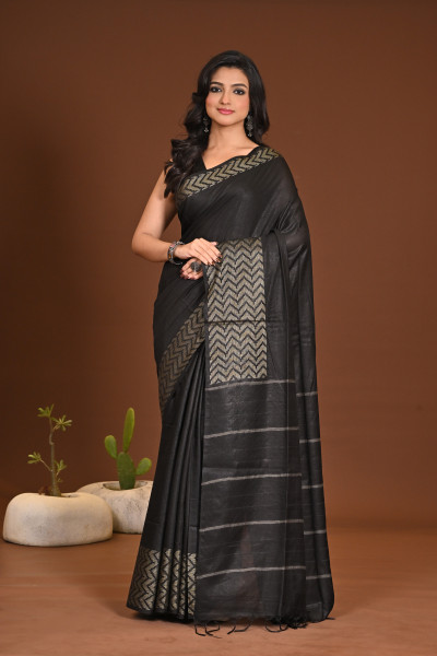 COTTON FISHBONE SAREE