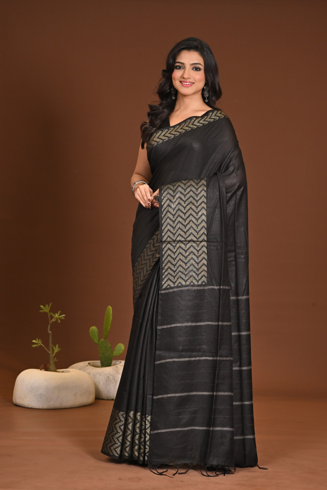 COTTON FISHBONE SAREE