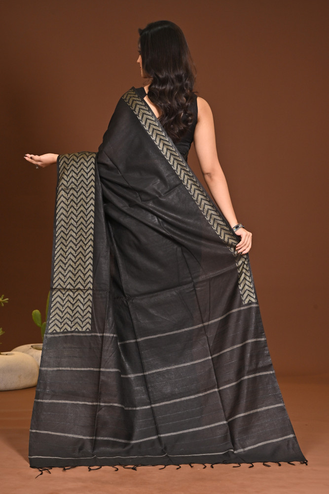 COTTON FISHBONE SAREE